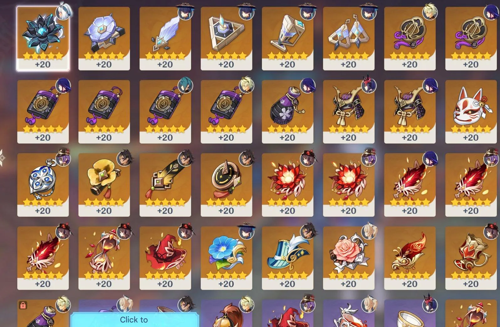 GI1405 C0 Hu Tao, C0 Raiden with R1 Engulfing Lightning, C0 Wanderer, C0 Yae Miko, C1 Dehya, C3 Keqing, Mona, Mualani, 14 Five-Star, AR55 